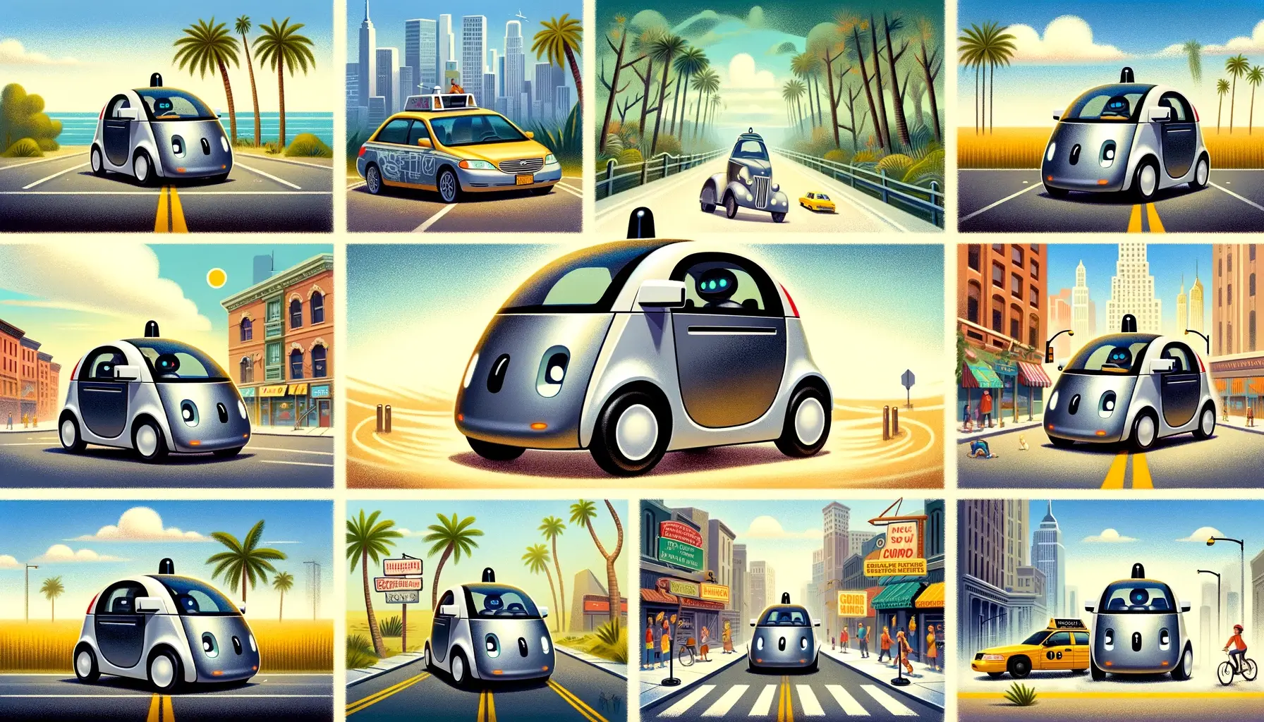 Driverless Car Diaries: AI’s Road Trip Adventures