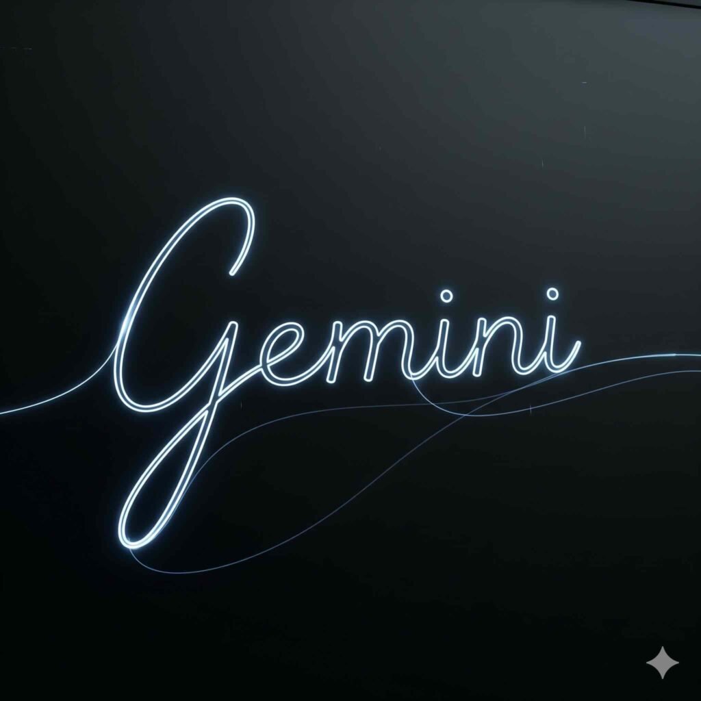 Gemini Signature for Gems from Gemini